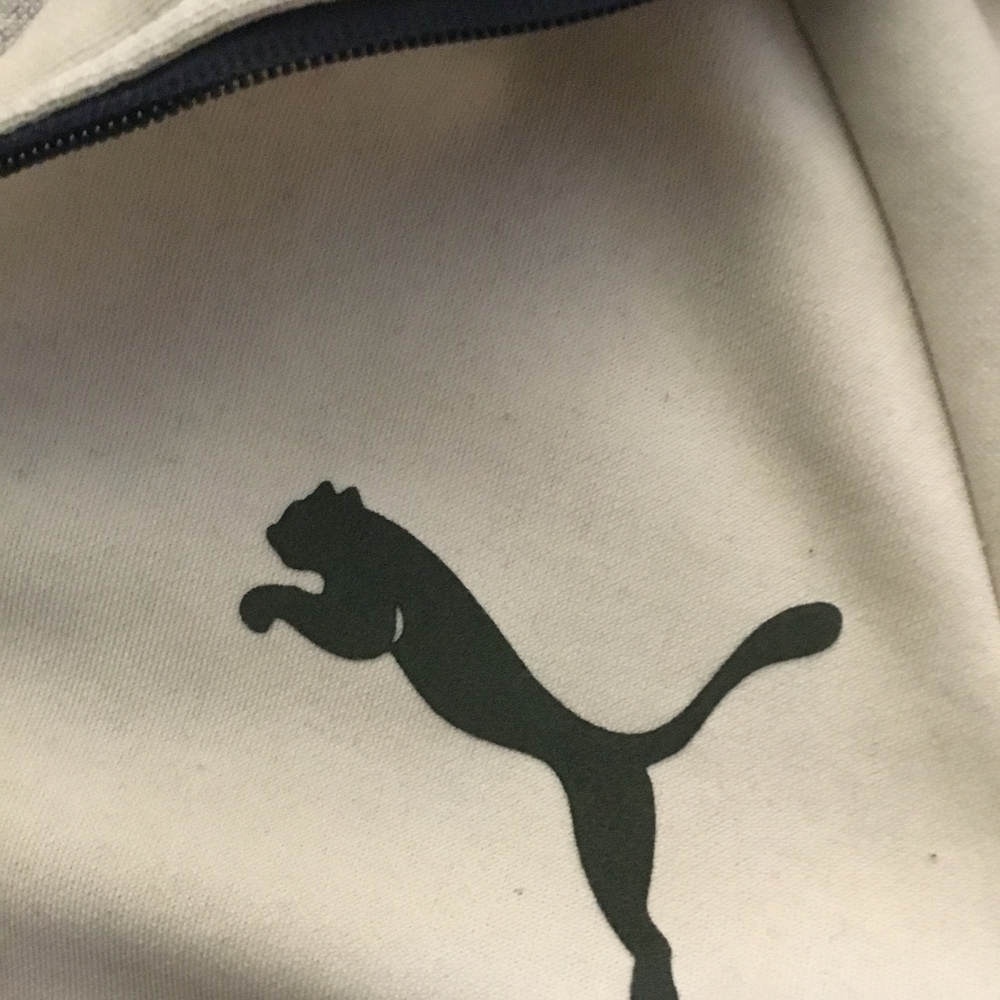 Men's Small Puma Zip Up Sweater - Picture 3 of 3